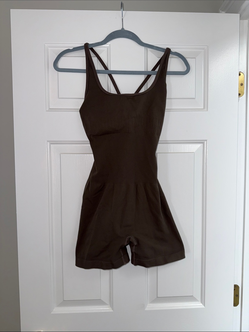 Aurora light brown body suit